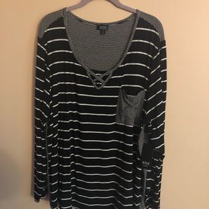 a.n.a. Striped shirt